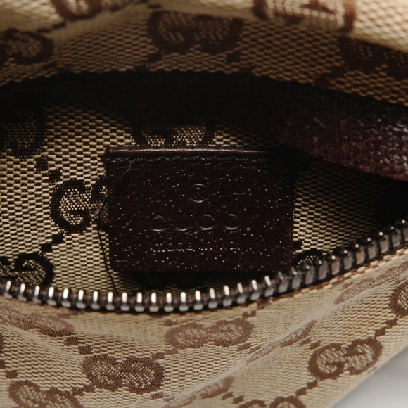 GUCCI Cream Canvas Shoulder Bag - Picture 9 of 13